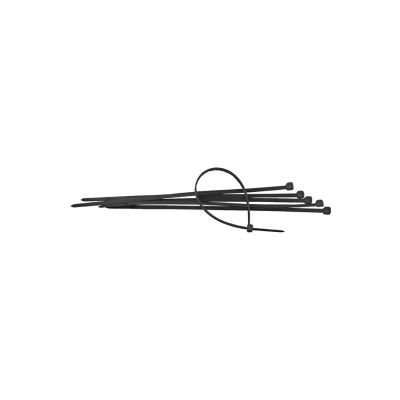 Colier plastic negru reutilizabil l:7.6 L:200 Buc:50 679348