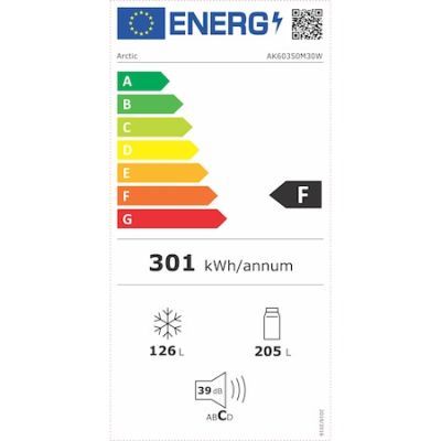 Combina frigorifica Arctic 3311 NET clasa F 4 sertare congelator ECO LED G Ak60350m30w