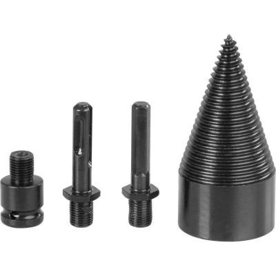 Con pentru despicat lemn cu 2 adaptori, 47x97mm LT21885