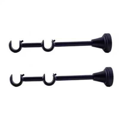 Consola metalica negru nichel cu suport 19 2buc/blister