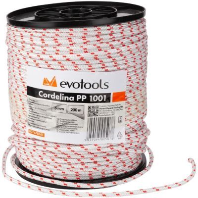 Cordelina pp 1001 G 5(mm) L10 m C alb/rosu 678729 Cordelina pp 1001 G 5(mm) L10 m C alb/rosu 678729