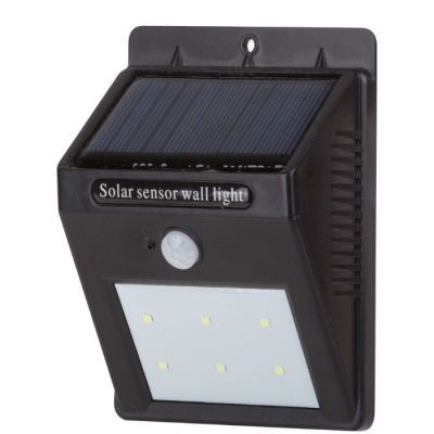 Lampa LED de perete cu incarcare solara si senzor de miscare 677383 Lampa LED de perete cu incarcare solara si senzor de miscare 677383