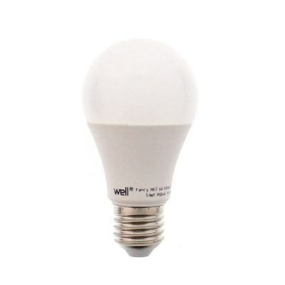 Bec cu LED A60 E27 9W 230V lumina RGB + lumina naturala telecomanda Well