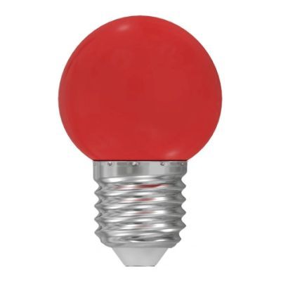 Bec LED Color rosu E27 1W 75 LUM 270501