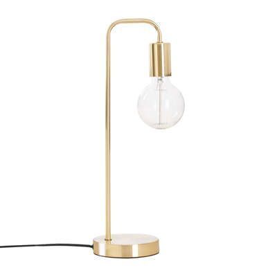 Gold metal Lamp H46 Gold