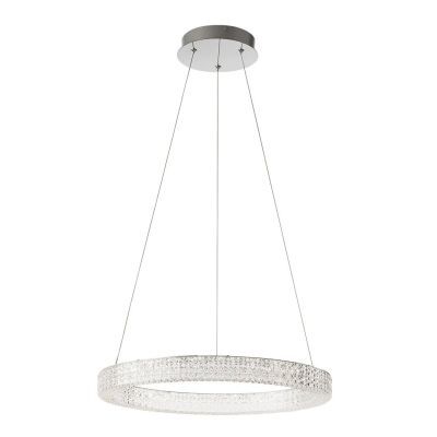 Suspensie LED Metis, 40W, 4000K, efect de cristal
