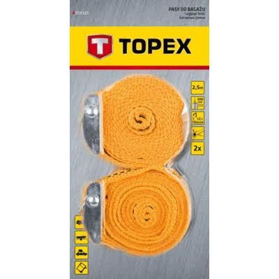 Corzi elastice pt bagaje 5M X25mm 2BUC/SET 97x184