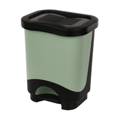 Cos cu pedala 24L cadru negru corp gri T1-8105894