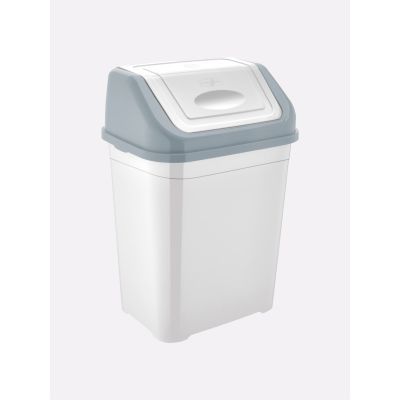 Cos de gunoi cu capac batant 10L 28x38x20 cm TI-BR-4153-03