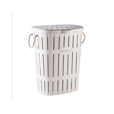 COS RUFE BAMBOO CU SFOARA ALB 1015 -VL-