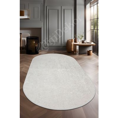 Covor hera 200x300 oval white PP09C