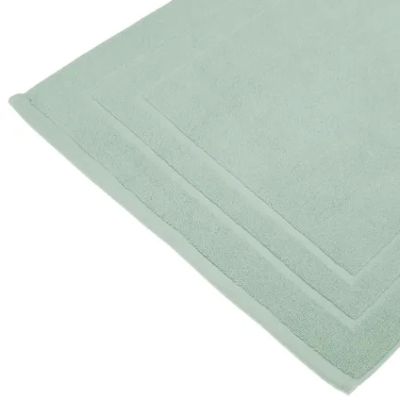 Covoras de baie bumbac verde 125898K