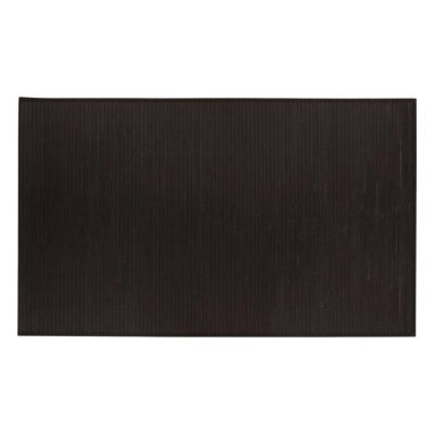 Covoras de baie din bambus cu lamele negre 120 x 170 cm, marimea L131570 A