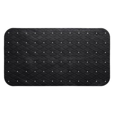 Covoras pentru baie negru70 x 35 cm 160833J