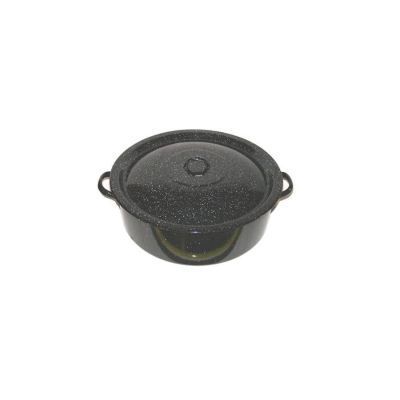 Cratita 44 CM+ capac neagra 20 L
