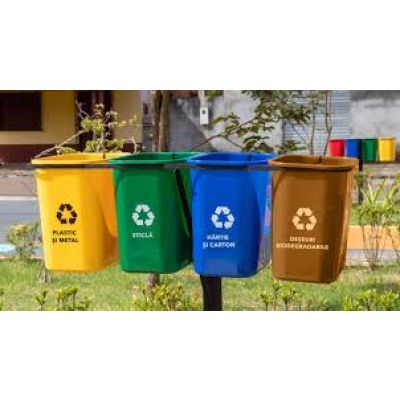 Curatenie exterioara, colectare si reciclare