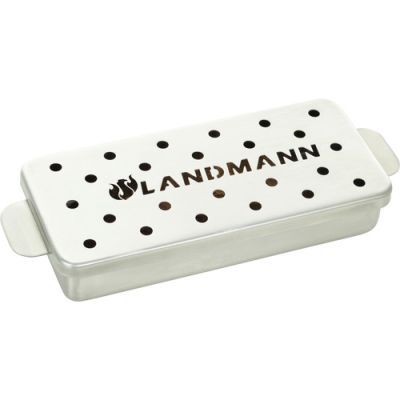 Cutie afumare 700 ml,din inox,manere pentru manipulare 13958
