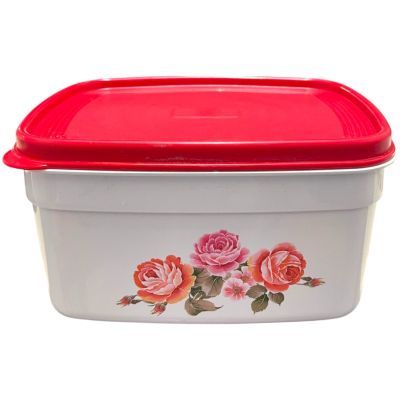 Cutie alimente plastic 1.7l trandafiri 0990Z