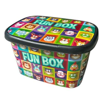Cutie depo cu capac 25L FUN BOX 822fb