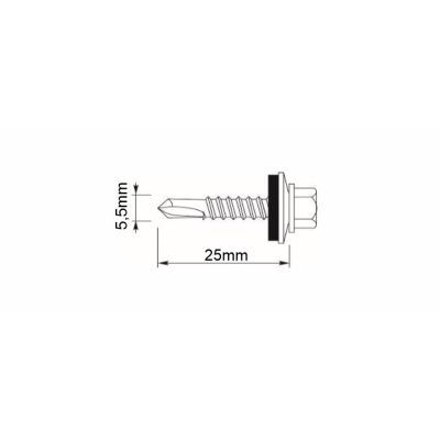 Cutie-frs GT 5 5.5X25 Zincate, 250buc/cut