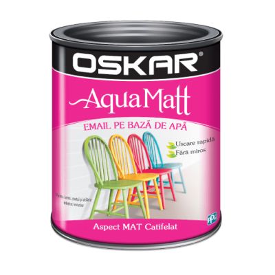 d oskar aqua matt email galben pret-a-porter 0.6l