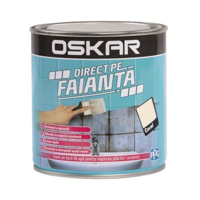 Oskar faianta email, coral, 0.6L