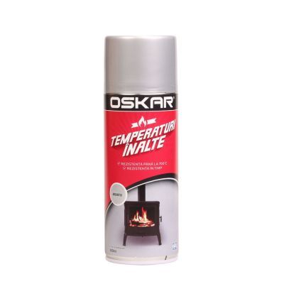 D Oskar temperaturi inalte argintiu 400ml
