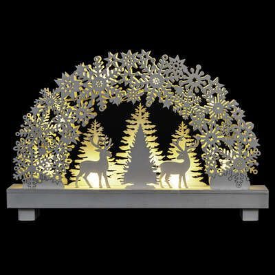 Decoratiune Craciun, brad+reni, 8 led-uri, 878111