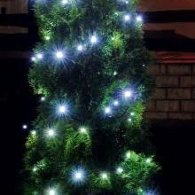 Ghirlanda cu LED-URI, 1000 LED alb rece lumina statica pt exterior KKL 1000c/wh