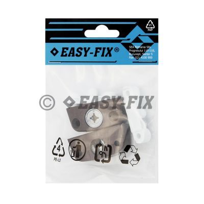 Demontabil trapezoidal cu cama maro 2BUC/ punga cu Header 33453