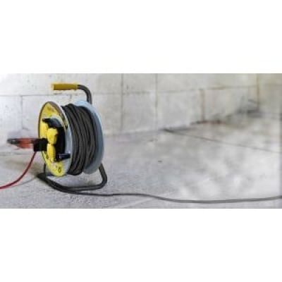 Derulator (TAMBUR) Metalic H07RN-F 3G2.5-30M IP44 LUNUS DLD-DER30M-MET
