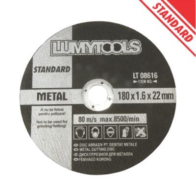 Disc abraziv pentru debitat metale 180x1.6x22 mm CX08616