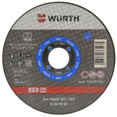 Disc debit redstripe otel D350/25,4 mm Disc debit redstripe otel D350/25,4 mm