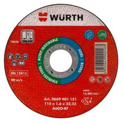 Disc debitare inox D115X1.0