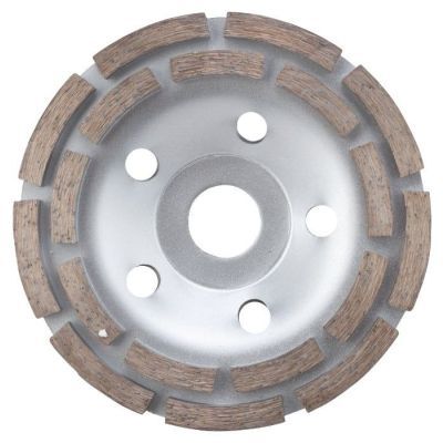 Disc diamantat dublu segmentat pentru slefuit beton 125mm 5 m 681655