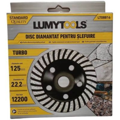 Disc diamantat turbo pentru slefuire 125mm LT08816
