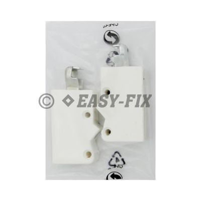 Dispozitiv suspendare corpuri mobila 59X39mm alb 2BUC/SET 33466