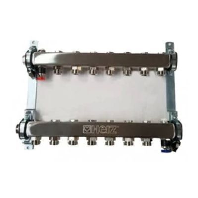 Distribuitor 1'' cu robinet si racord 16x1/2 3 cai gobe 10810121