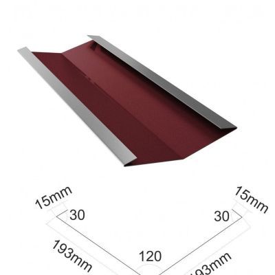 Dolie 417 mm ral 8019 mat 0.45mm Dolie 417 mm ral 8019 mat 0.45mm