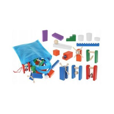 Domino din lemn 407 bucati 22914