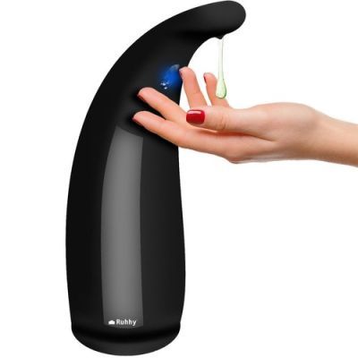 Dozator de sapun fara atingere, negru Ruhhy 22229