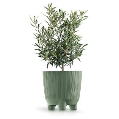 DRF170N-5615C Ghiveci pentru flori ryfo n -verde pamant