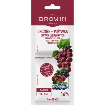 Drojdie pentru vinuri rosii