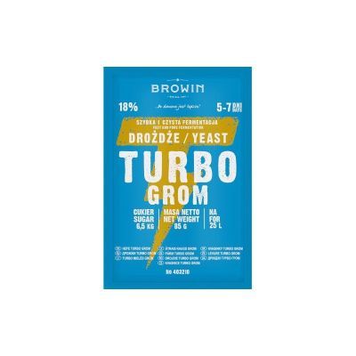Drojdie de distilerie Turbo GROM 5-7 zile, 85 g 403210