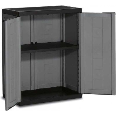 Dulap jolly scund r16 gri/negru 68x39x85 9733000