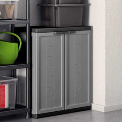 Dulap jolly scund r16 gri/negru 68x39x85 9733000