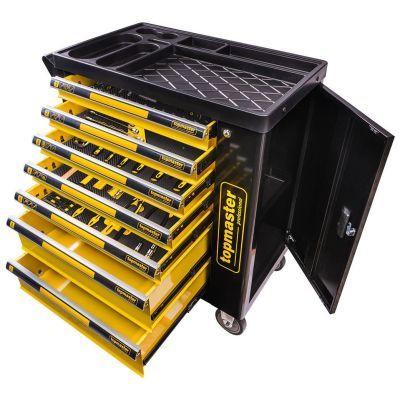 Dulap scule 7 sertare echipat 219 piese TMP 455550 Dulap scule 7 sertare echipat 219 piese TMP 455550