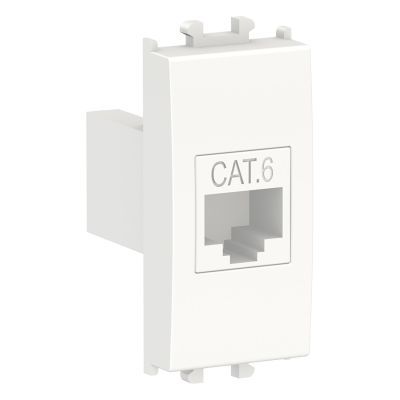 Easy styl priza date RJ45 cat6 UTP 1m alb