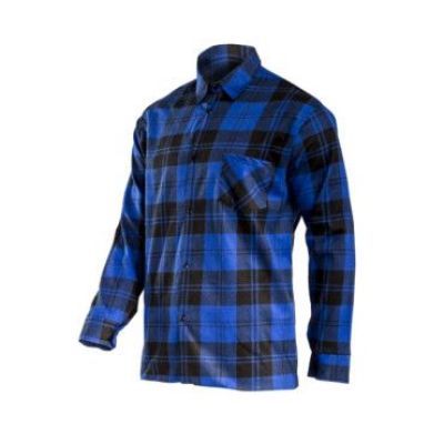 Camasa FLANEL cu CAROURI GROASA/ALBASTRU XL 4180804