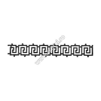 element decorativ turnat sect.12x12mm-105mm-1m--5503001